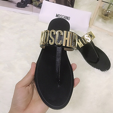 Moschino shoes for Moschino Slippers for Women #443894
