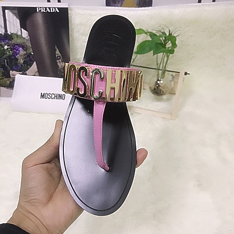 Moschino shoes for Moschino Slippers for Women #443895 replica