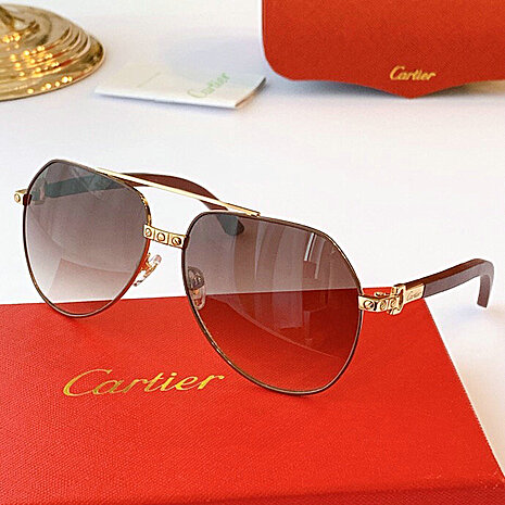 Cartier AAA+ Sunglasses #444545 replica