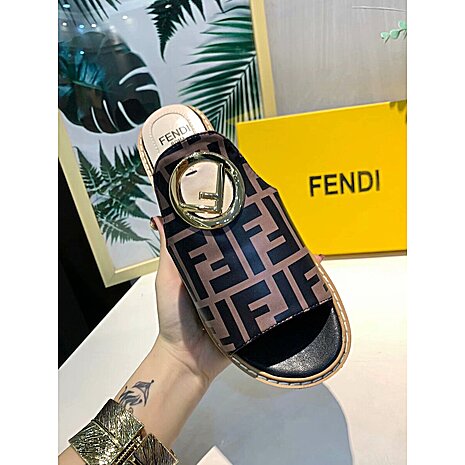 Fendi Slippers for Women #447069 replica