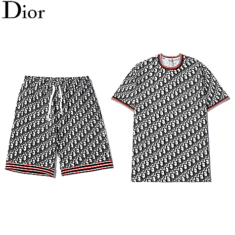 Dior tracksuits for Dior Short Tracksuits for men #451144