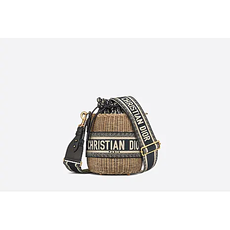 Dior Wicker bucket bag Christian Dior AAA+ Handbags #451710 replica