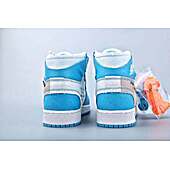 US$63.00 OFF WHITE&Air Jordan 1 Shoes for Women #452651