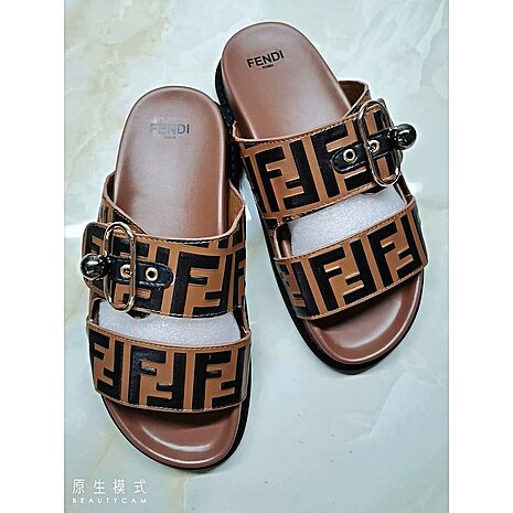 Fendi shoes for Fendi Slippers for men #456769
