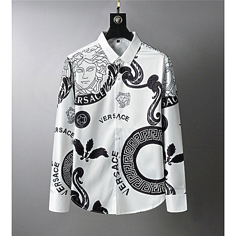Versace Shirts for Versace Long-Sleeved Shirts for men #459347 replica
