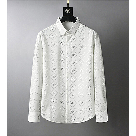 Fendi Shirts for Fendi Long-Sleeved Shirts for men #459370 replica