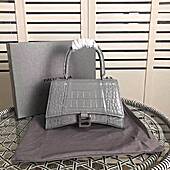 US$316.00 Hourglass Mini Small Top Handle Bag STEEL GREY #6560501S4CY8110