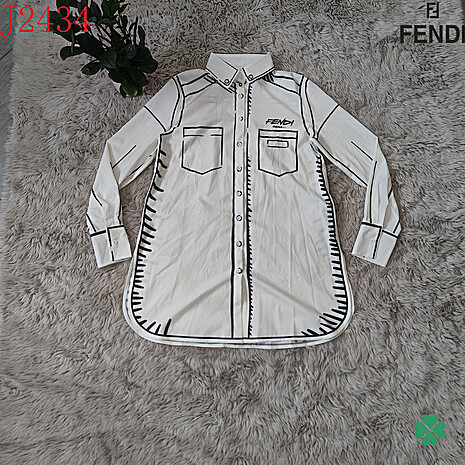 Fendi Shirts for Fendi Long-Sleeved Shirts for women #464116
