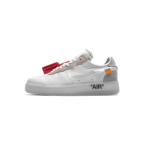 OFF WHITE& & Nike Air Force 1 Shoes for men #466785 replica