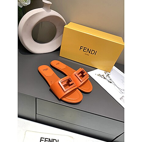 Fendi shoes for Fendi slippers for women #467550 replica