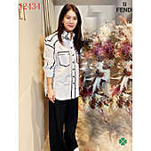 US$39.00 Fendi Shirts for Fendi Long-Sleeved Shirts for women #464116
