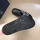 US$60.00 Dior Shoes for Dior Slippers for men #465467
