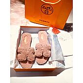US$71.00 HERMES Shoes for HERMES slippers for women #468655