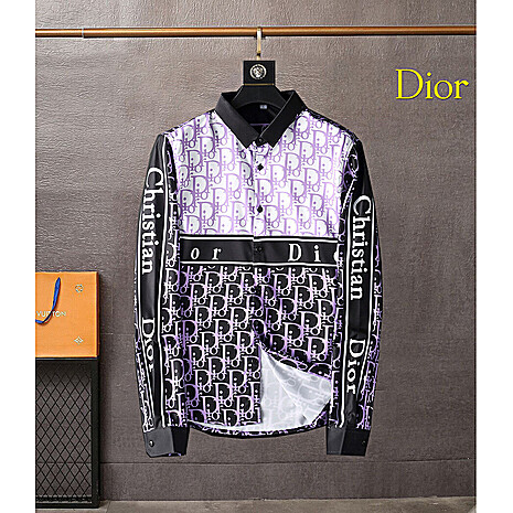 Dior shirts for Dior Long-Sleeved Shirts for men #469352