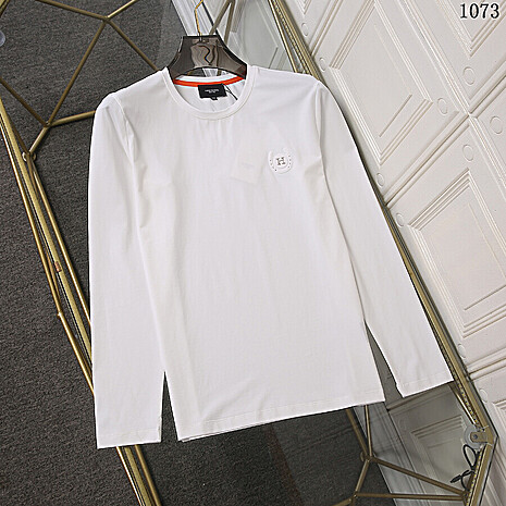 HERMES Long-Sleeved T-shirts for MEN #470020 replica