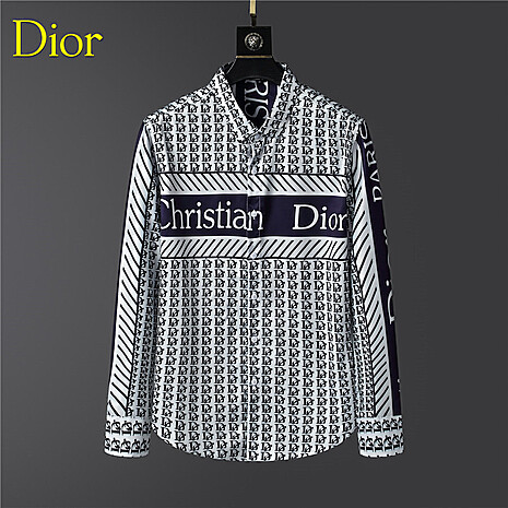 Dior shirts for Dior Long-Sleeved Shirts for men #473446 replica
