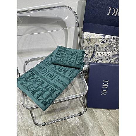 Dior bath towel  2PCS (45*80, 80*160 in CM) #479146 replica