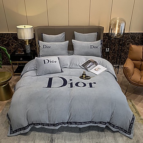 Dior Bedding sets 4pcs #480683 replica