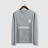 US$23.00 Balenciaga Long-Sleeved T-Shirts for Men #482587