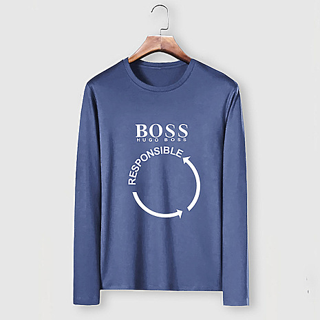 Hugo Boss Long-Sleeved T-Shirts for Men #485614 replica