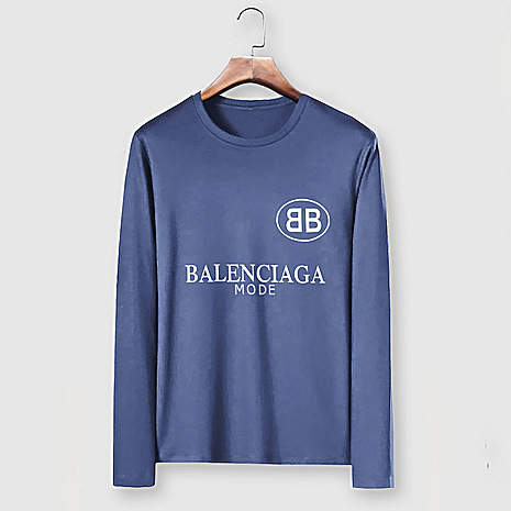 Balenciaga Long-Sleeved T-Shirts for Men #485922 replica