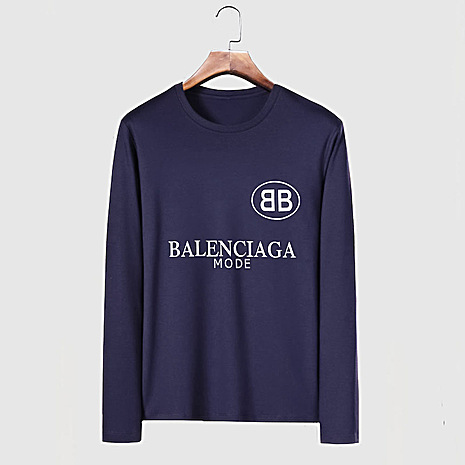 Balenciaga Long-Sleeved T-Shirts for Men #485923 replica