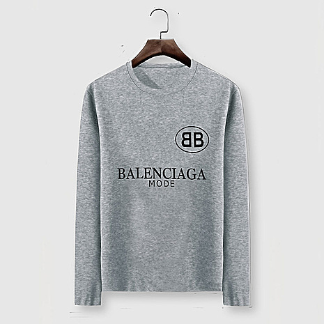 Balenciaga Long-Sleeved T-Shirts for Men #485928 replica