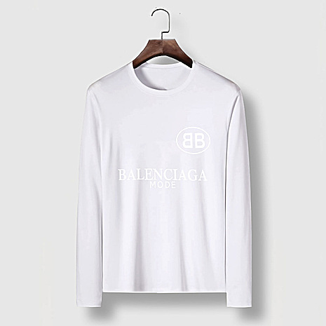 Balenciaga Long-Sleeved T-Shirts for Men #485929 replica