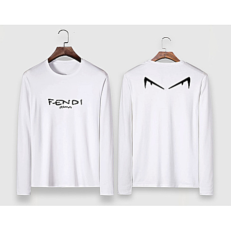 Fendi Long-Sleeved T-Shirts for MEN #485937 replica