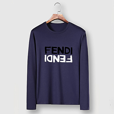 Fendi Long-Sleeved T-Shirts for MEN #485963 replica