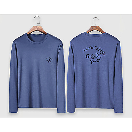 D&G Long Sleeved T-shirts for Men #486038 replica
