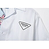 US$23.00 Prada Shirts for Prada Short-Sleeved Shirts For Men #483884