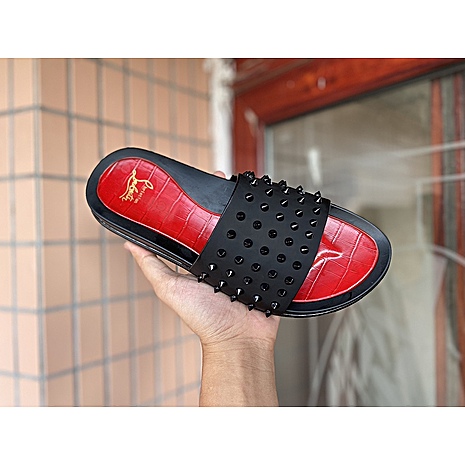 Christian Louboutin Shoes for Christian Louboutin Slippers for men #494257