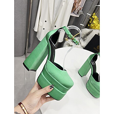 Versace 15cm high heeles shoes for women #496520 replica