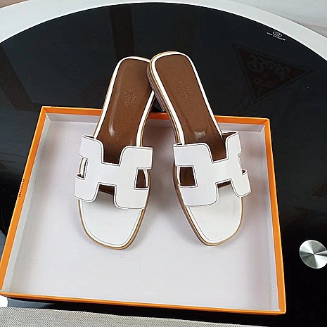 HERMES Shoes for HERMES slippers for women #497069 replica