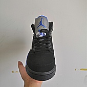 US$134.00 Air Jordan 5 AAA+ Shoes for men #496194
