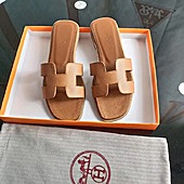 US$73.00 HERMES Shoes for HERMES slippers for women #497061