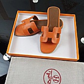 US$73.00 HERMES Shoes for HERMES slippers for women #497062