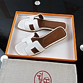 US$73.00 HERMES Shoes for HERMES slippers for women #497069