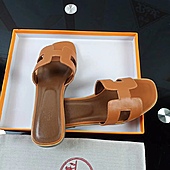 US$73.00 HERMES Shoes for HERMES slippers for women #497075