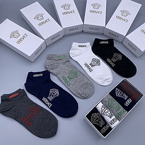 Versace Socks 5pcs sets #498773 replica