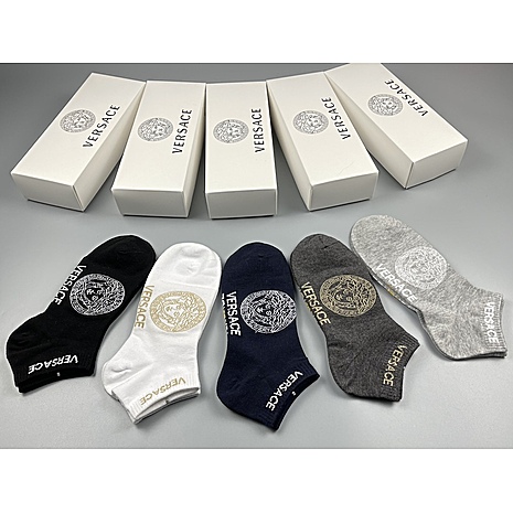 Versace Socks 5pcs sets #498776 replica