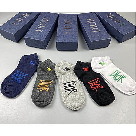 Dior Socks 5pcs sets #498857 replica