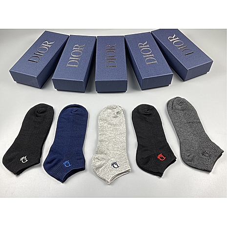 Dior Socks 5pcs sets #498860 replica