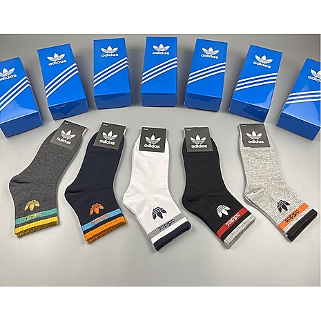 Adidas Socks 5pcs sets #498889 replica