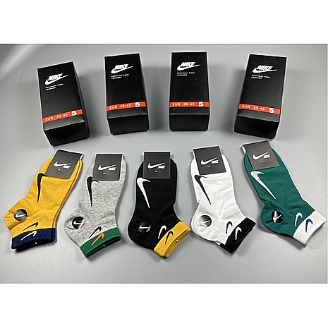 Nike Socks 5pcs sets #498909 replica
