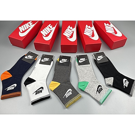 Nike Socks 5pcs sets #498912 replica