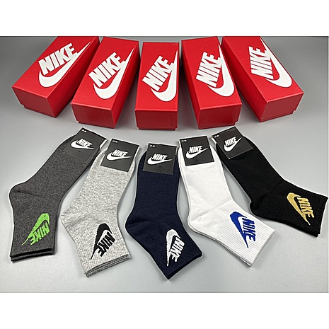 Nike Socks 5pcs sets #498913 replica