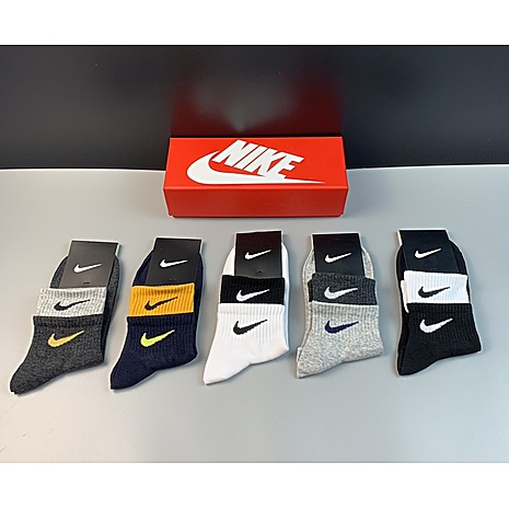 Nike Socks 5pcs sets #498914 replica