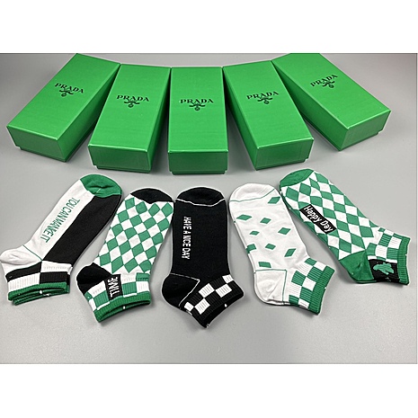 Prada Socks 5pcs sets #498921 replica
